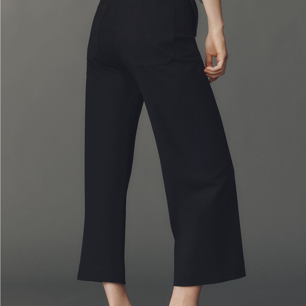 NWT Anthropologie The Colette Crop Bow-Waist Pants by Maeve 27p & 28p - Picture 4 of 8
